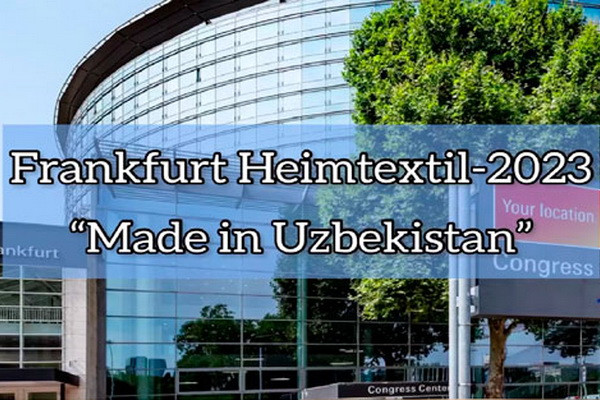 THE TEXTILE INDUSTRY OF UZBEKISTAN IS REPRESENTED IN GERMANY